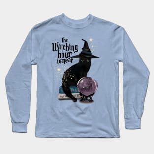 The witching hour is near Long Sleeve T-Shirt